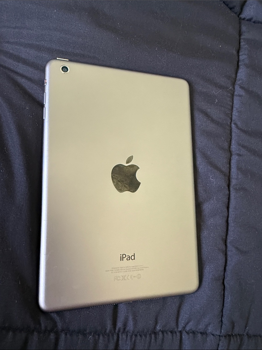 Apple iPad - Space Gray Back